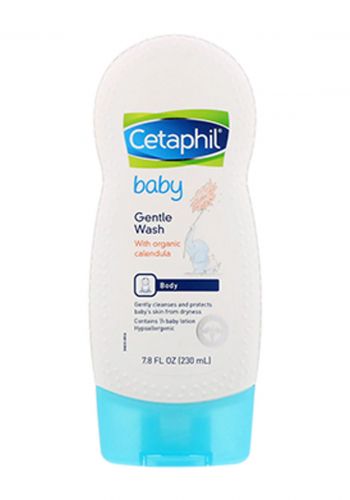 غسول مرطب للأطفال 230 مل من سيتافيل بيبي Cetaphil baby Gentle Wash