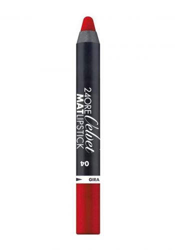 قلم أحمر شفاه مطفي  1.66 غرام ديبورا Deborah 24 Ore Velvet Mat Lipstick 04