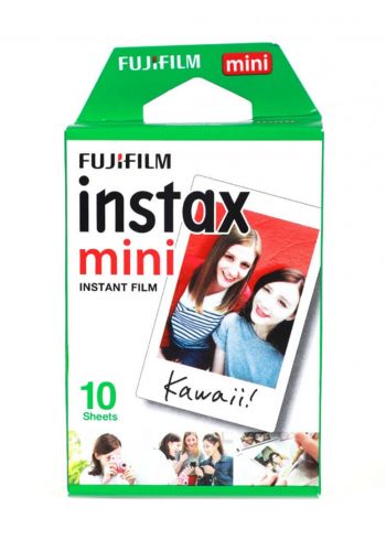 Fuji Film Instax Mini Instant Film 10 Sheets Pack White أفلام لكاميرا إنستاكس 10 ورقة من فوجي