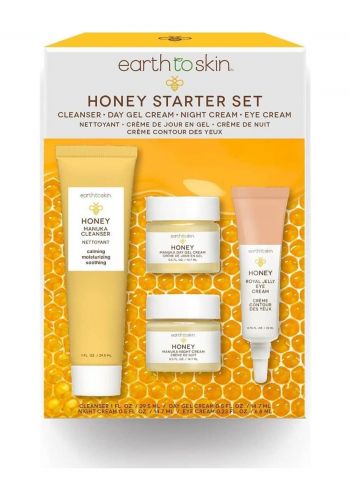 مجموعة العناية بالبشرة بخلاصة العسل من ايرث تو سكن Earth To Skin Skin Care Kit