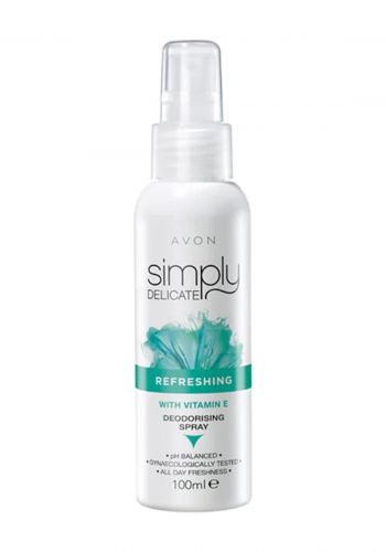 بخاخ مزيل الروائح الكريهة المنعش بفيتامين اي 100 مل من افون Avon Deodrrising Spray
