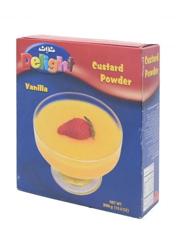 مسحوق الكاسترد بنكهة الفانيلا 300 غم من نون Non Delight Vanilla Custard Powder  