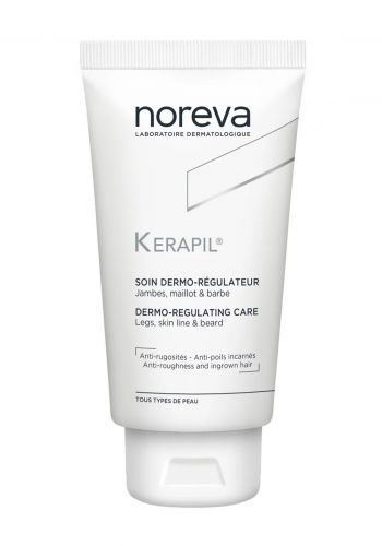 كريم مرطب ومثبط لنمو الشعر تحت الجلد 100 مل من نوريفا  Noreva Kerapil Dermo Regulating Care Cream