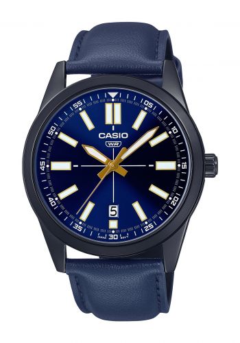 ساعة رجالية من كاسيو  Casio MTP-VD02BL-2E Simple design Watch