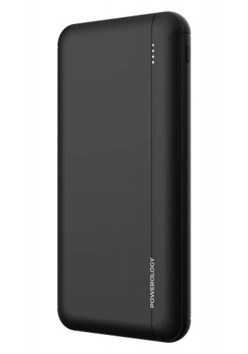 شاحن محمول Powerology PPBCHA14-BK 10000mAh PD QC polymer Power Bank-BK