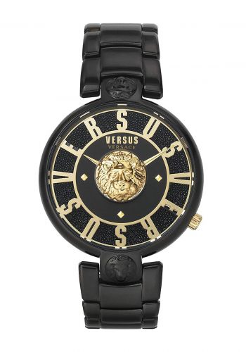 Versus Versace VSPVS0220 Women Watch ساعة نسائية سوداء اللون من فيرساتشي