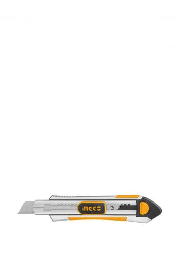 شفرة ورق بلاستك مع 6 قطع شفرات من انكيجو Ingco HKNS1808 Pocket knife