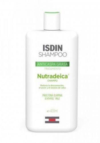 شامبو نوتريديكا مضاد للقشرة 200 مل Isdin nutradeica oily anti-dandruff shampoo