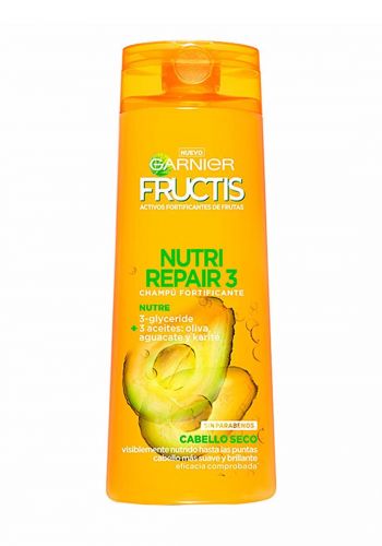 شامبو Garnier Fructis Oil Repair 3 2in1 لتقوية الشعر الجاف والمتقصف 400 مل