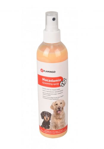Flammingo Macadamia Coat Care Spray بخاخ العناية بطبقة الماكاداميا للكلاب 300 مل من فلامينجو