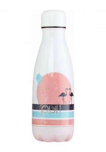 قنينة معدنية بسعة 350 مل من باف Puff Sunset Flamingo Bottle 