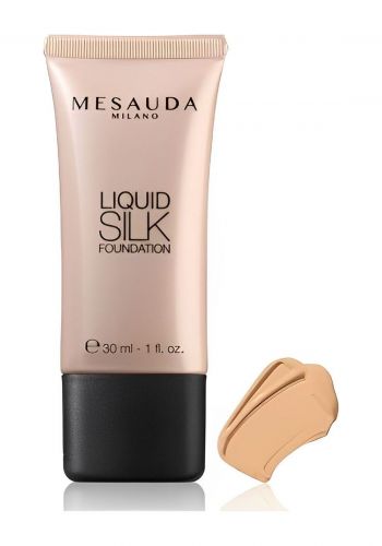 كريم اساس بيجي 205 حجم 30 مل من ميساودا ميلانو Mesauda Milano Silk Beige 205 Foundation