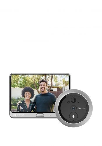كاميرا ابواب مع شاشة ا ميكا بكسل  من ايزفيز EZVIZ DP1C Wire-Free Peephole Doorbell