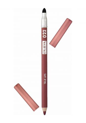 قلم تحديد الشفاه 1.13 غم درجة 022 من بوبا ميلانو Pupa Milano True Lips Plun Brown  