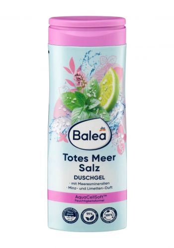 جل الاستحمام بملح البحر ورائحة النعناع والليمون 300 مل من باليا Balea Duschgel Totes Meer Salz  