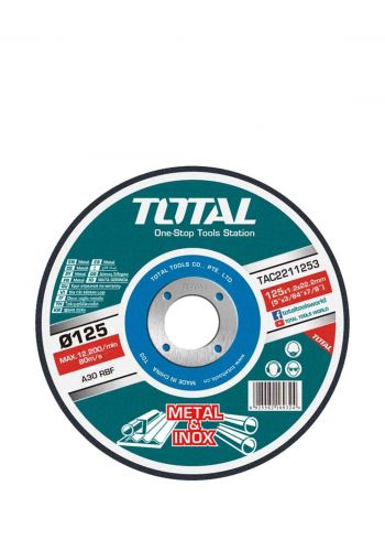 قرص قطع المعادن بقطر 125 ملم من توتال  Total TAC2211253 Grinding Disc For Metal