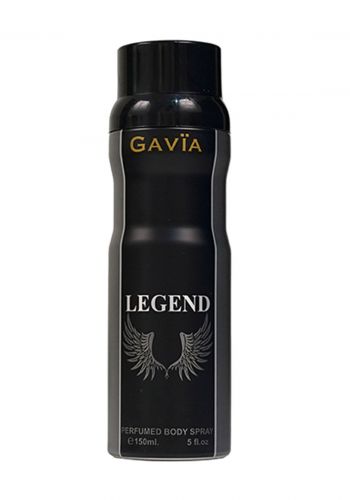 بخاخ معطر للجسم للرجال150 مل من ماركة جافيا Gavia-Body Spray Man Legend