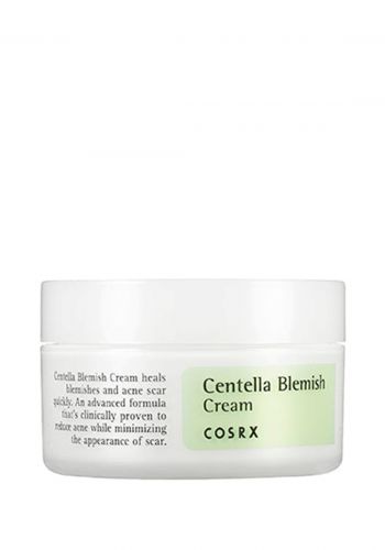 كريم تهدئة وعلاج حب الشباب لجميع انواع البشرة 30 غم من كوسركس Cosrx Centella Blemish Cream