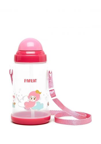 مطارة اطفال مع غطاء 650 مل من فارلين Farlin Kids Water Flask with Straw