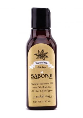 زيت اليانسون للشعر والجسم  150 مل من صابونجي Sabonji Natural Treatment Anise Hair & Body Oil