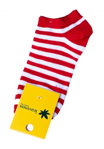 جواريب لكلا الجنسين من ليفسوك leavesox Colorful socks with fun details