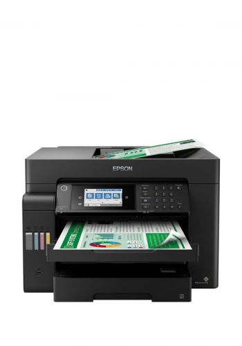 طابعة حبر ملون -Epson  C11CJ30403 EcoTank L6550 Inkjet Printer 