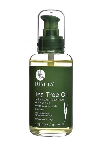 سيروم للشعر بخلاصة شجرة الشاي وزيت الارغان للشعر الجاف 100 مل من لوسيتا Luseta Hair Serum