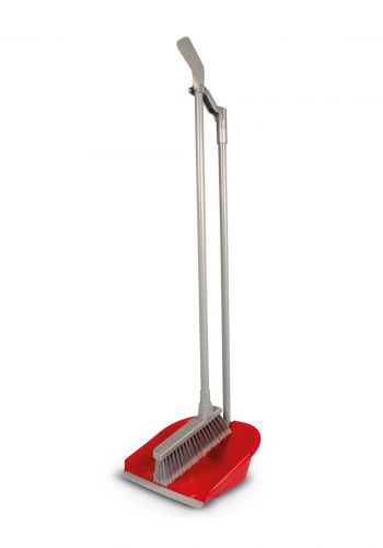 مكنسة ومجرفة  ذات مقبض طويل من  أريكس تونكيتاArix Tonkita Dustpan With Metal Handle + Brush