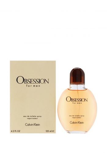 عطر رجالي 125 مل من كالفن كلاين Calvin Klein Obsession For Men EDT