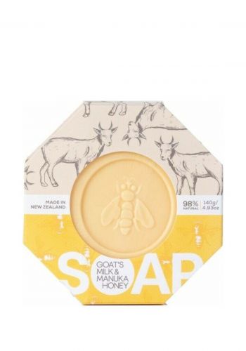صابون بخلاصة حليب الماعز وعسل المانوكا 140 غم من وايلد فيرنز Wild Ferns Soap 