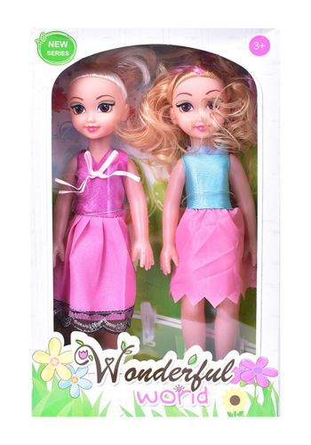 دمى ثنائية  للأطفال Wonderful Worid