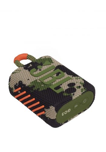 مكبر صوت لاسلكي من جي بي آل  JBL GO3-SQUAD Go 3 Portable Bluetooth Speaker - Squad