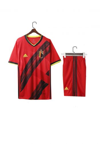 دريس رياضي رجالي Belgium احمر اللون