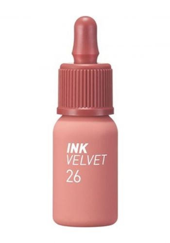 تنت شفاه 7 غم درجة 26 من بريبيرا Peripera Ink Velvet Well Made Nude Tint 