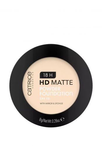 بودرة كريم الاساس غير لامعة 8 غم درجة ( 001c ) من  كاتريس  Catrice Hd Matte Powder Foundation 