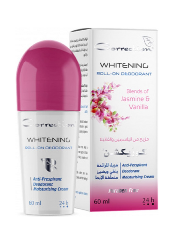 مزيل تعرق 60 مل من كوريكشن  Correction Whitening Roll On Deodrant