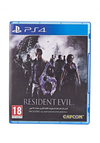 Resident Evil 6 PS4 Game 4 لعبة لجهاز بلي ستيشن