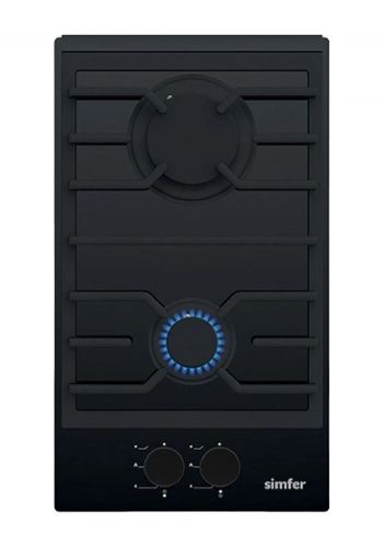 طباخ منضدي غازي 2 عيون من سيمفر Simfer H3201TGRSP Gas Hob