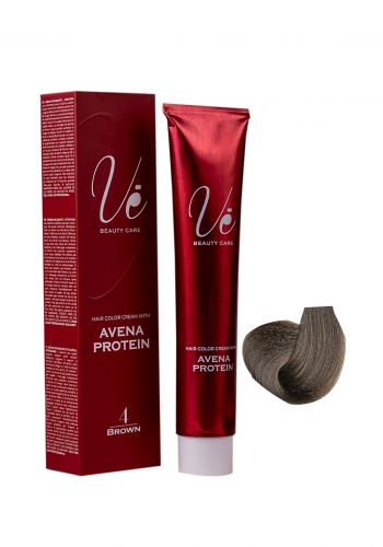 صبغة شعر مع اوكسجين لون بني رقم ( 4 ) من في Ve Hair Color 4 Brown