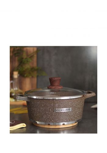 قدر طبخ جرانيت بقياس 22 سم من زيو Zio Z-8401-22 Granite Cooking Pot
