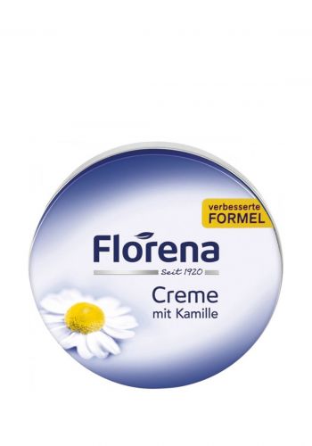 كريم مرطب و معالج للوجه و الجسم بخلاصة ازهار البابونج 150 مل من فلورينا  Florena Cream With Organic Chamomile