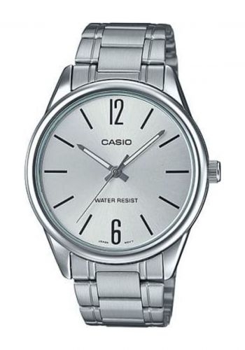 ساعة يد رجالية باللون الفضي من كاسيو Casio MTP-V005D-7B Men's Wrist Watch