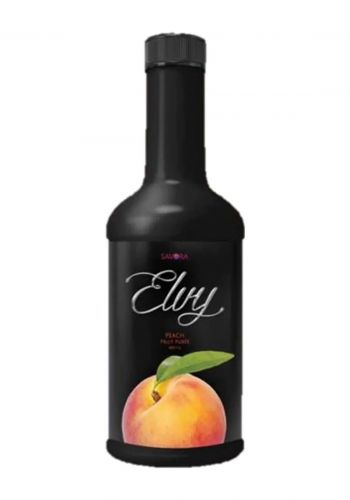 إلفي صوص الخوخ 1 لتر من سافورا ايلفي Savora Elvy Peach Flavored Puree