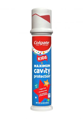معجون أسنان للاطفال 124 غرام من كولكيت Colgate Kids Toothpaste Pump