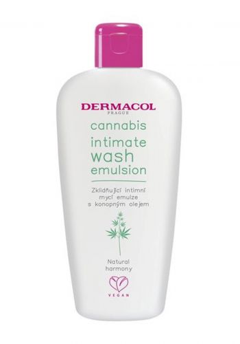 Dermacol wash emulsion غسول لطيف للمناطق الحساسة بزيت القنب 200 مل من ديرماكول
