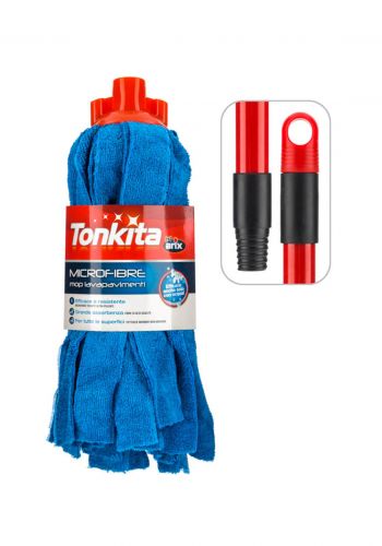 ممسحة ارضيات مايكروفايبر مع مقبض من  أريكس تونكيتاArix Tonkita Micro Fibre Breaded Mop