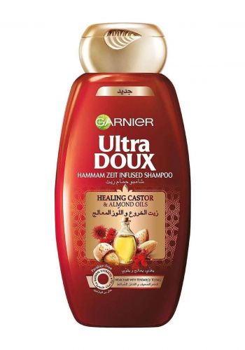 شامبو للشعر الضعيف والقابل للتساقط 400 مل من غارنييه Garnier Ultra Doux Shampoo