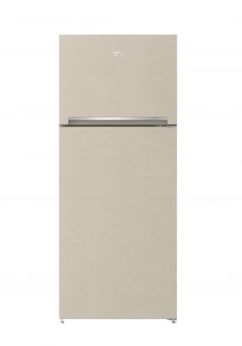 ثلاجة 18 قدم  تجميد فريز داخلي من بيكو Beko RDSE450K20B Refrigerator -Beige  