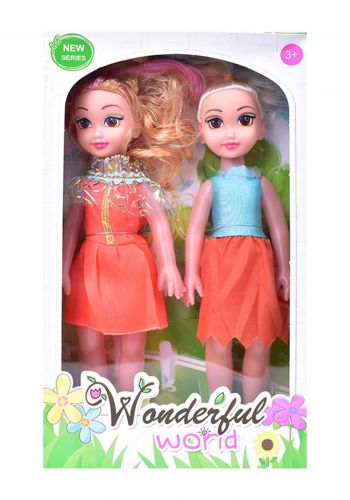 دمى ثنائية  للأطفال Wonderful Worid