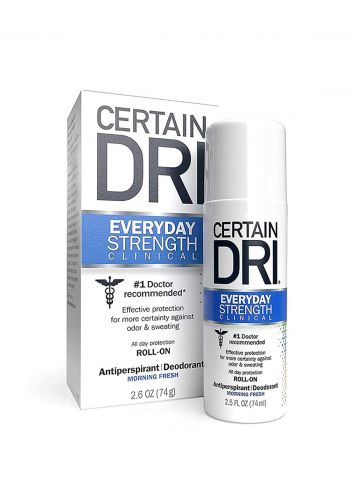 رول مزيل للعرق لكلا الجنسين 74 مل من دراي Certain Dri everyday deodorant Protection Anti-Perspirant Roll